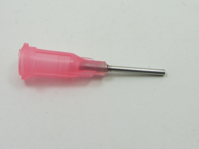 1pc. PRECISION PINK(18ga) 1/2" GLUE TIP